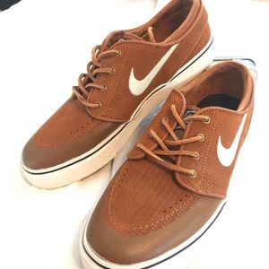 Nike Stefan Janoski SB Zoom- Tan-Men 5.5/Women 7